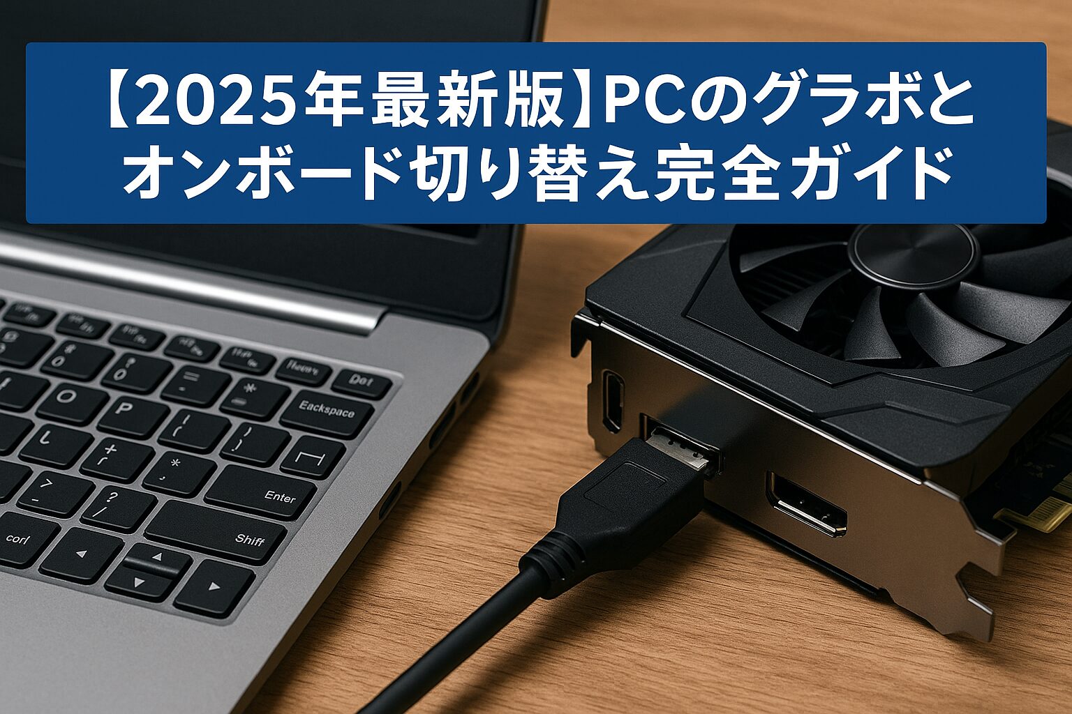 【2025年最新版】PCのグラボとオンボード切り替え完全ガイド
