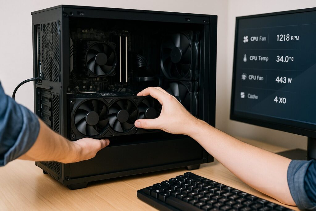 PCファンの回転数の確認方法とは？
