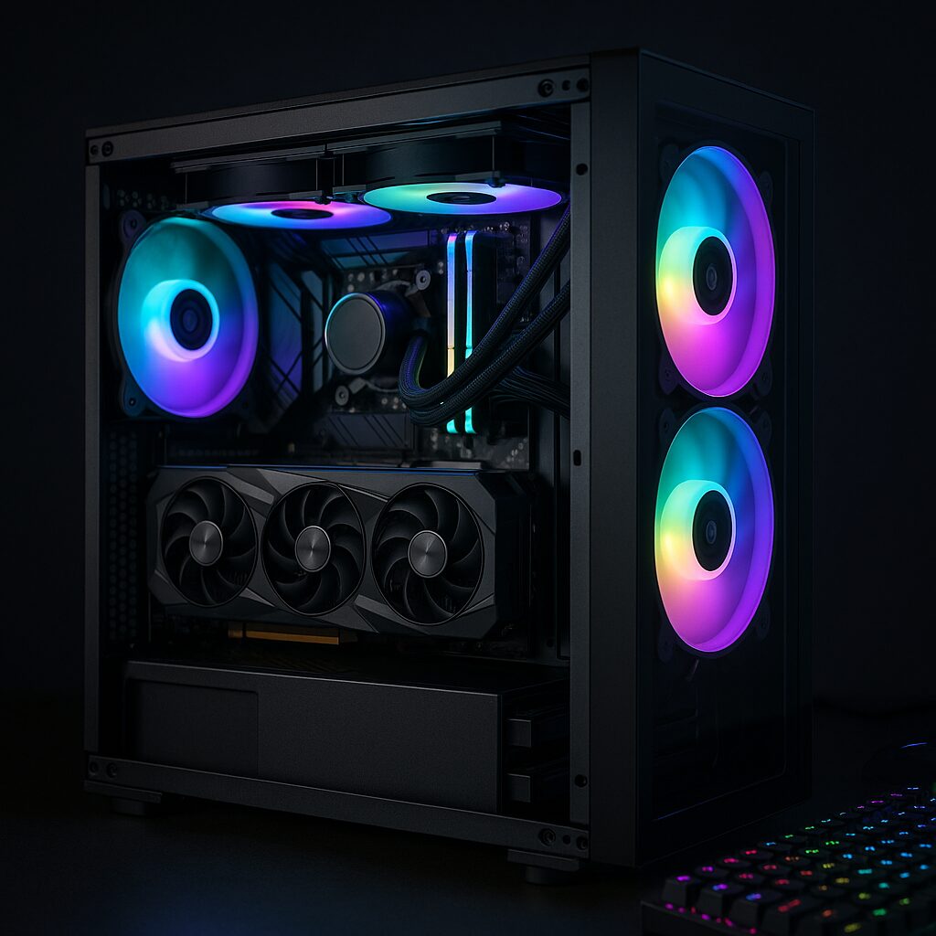 ゲーミングpcのケースファン回転数の目安