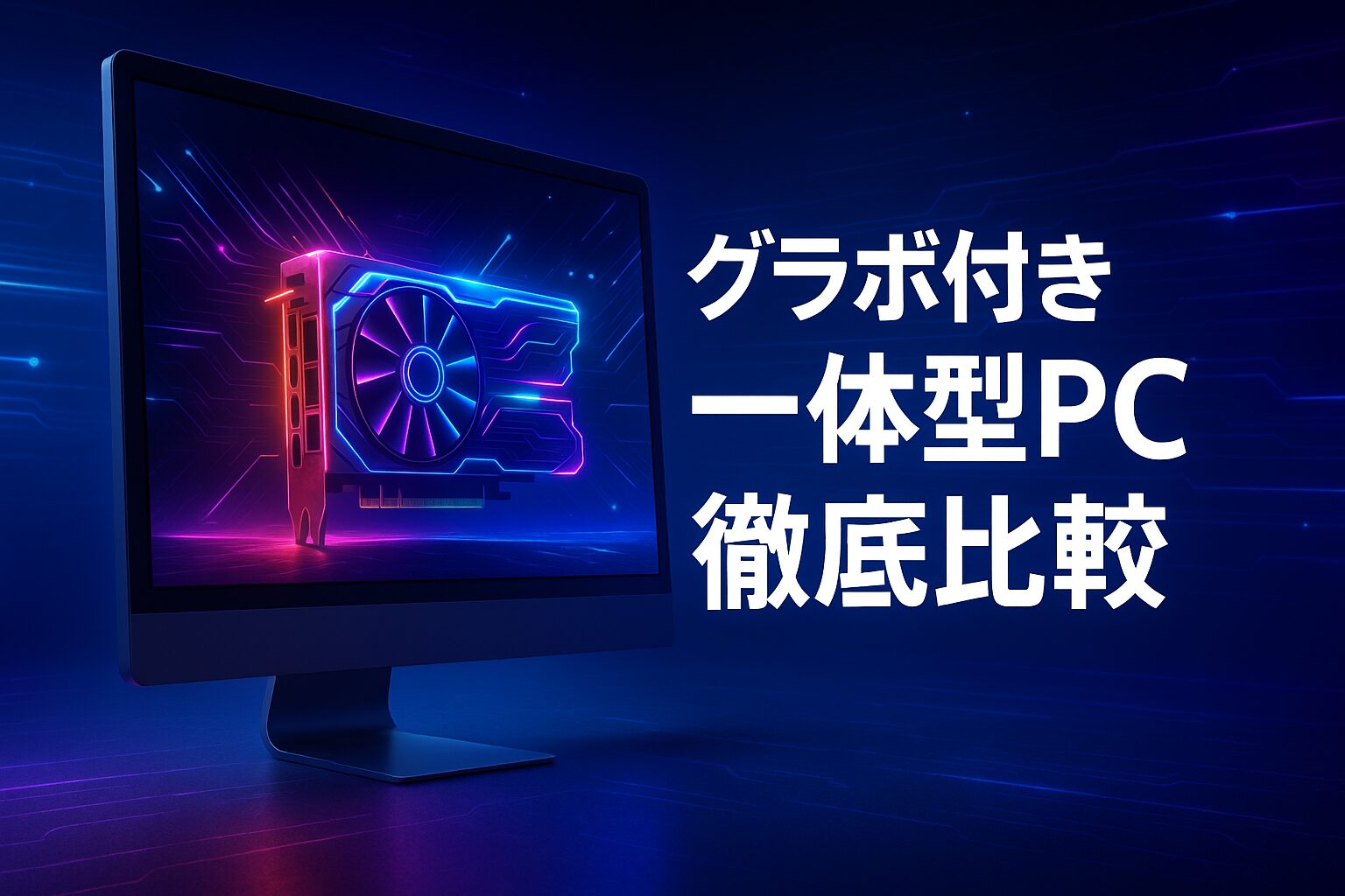 グラボ付き一体型PCを徹底比較！ゲーム性能と拡張性を専門解説
