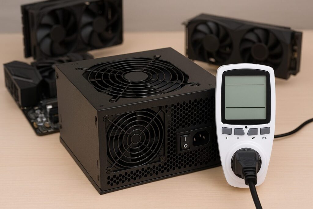 PC電源のワット数の調べ方と注意点