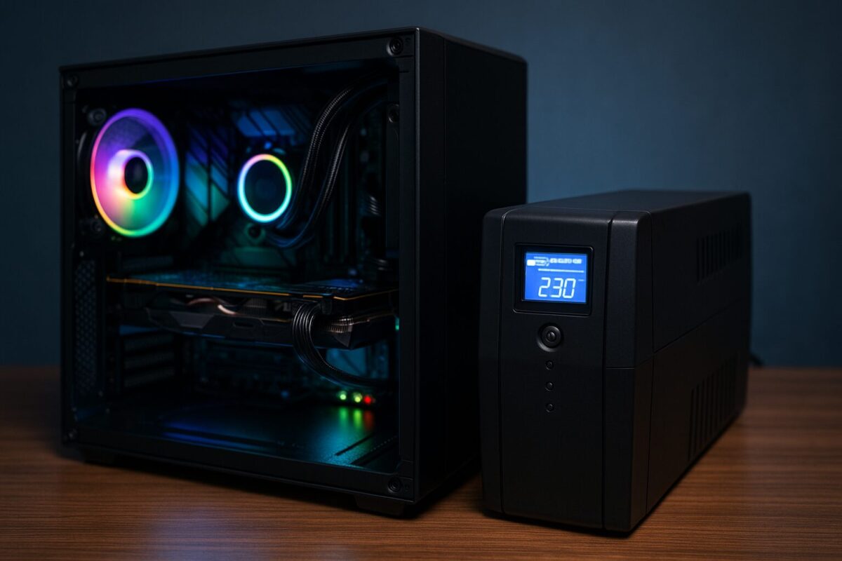 ゲーミングPCを無停電電源装置で保護するための選び方と注意点