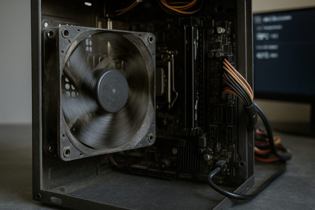 PCのファンの回転がおかしいのはなぜか？