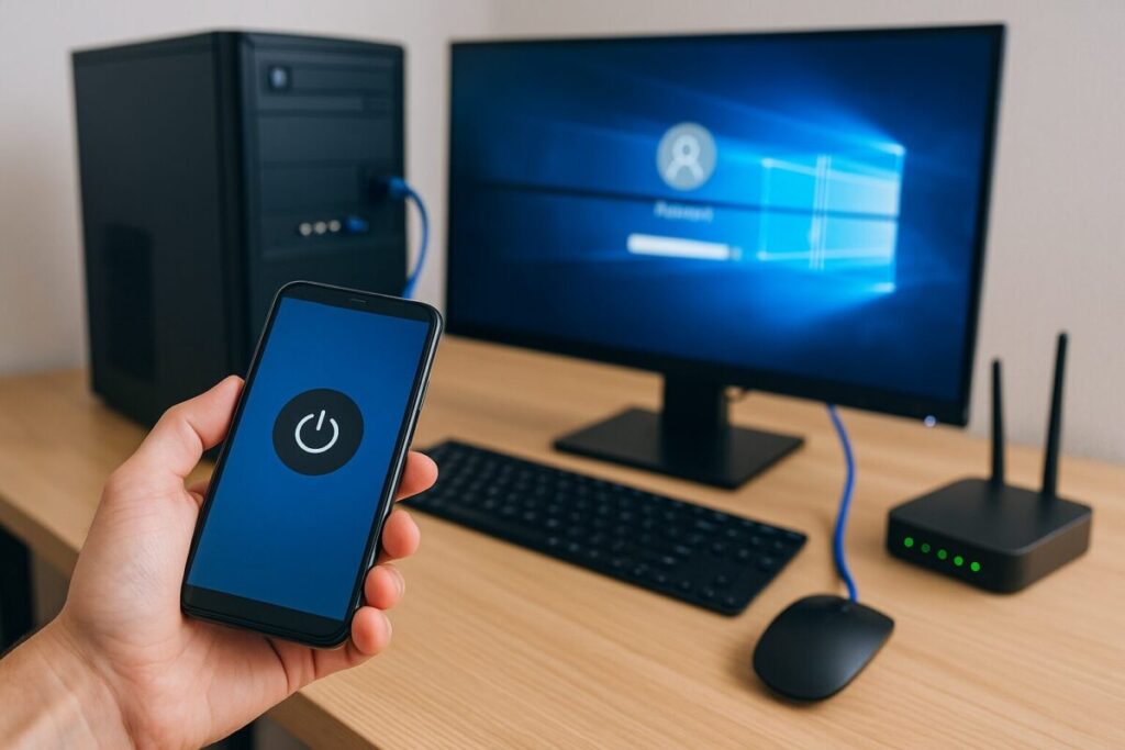Windows10//11を遠隔で起動するには？