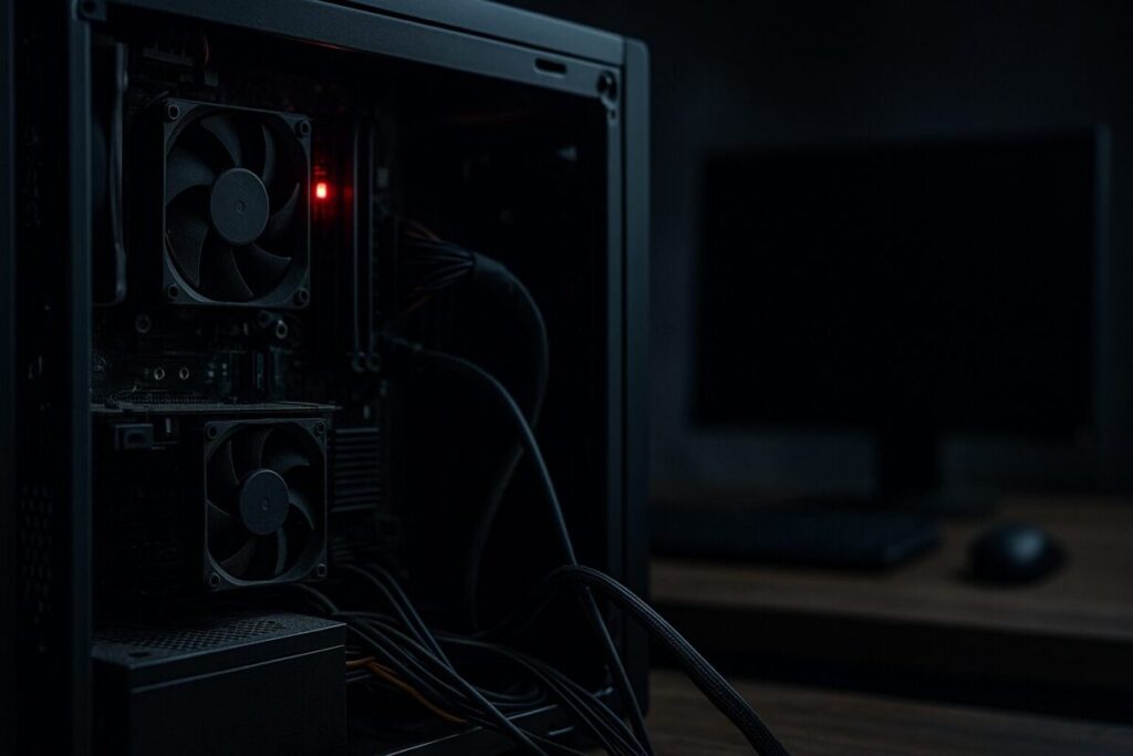 PCの電源が壊れるとどうなる？
