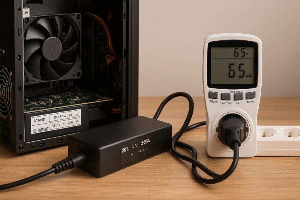 PCの電源ワット数の調べ方ガイド