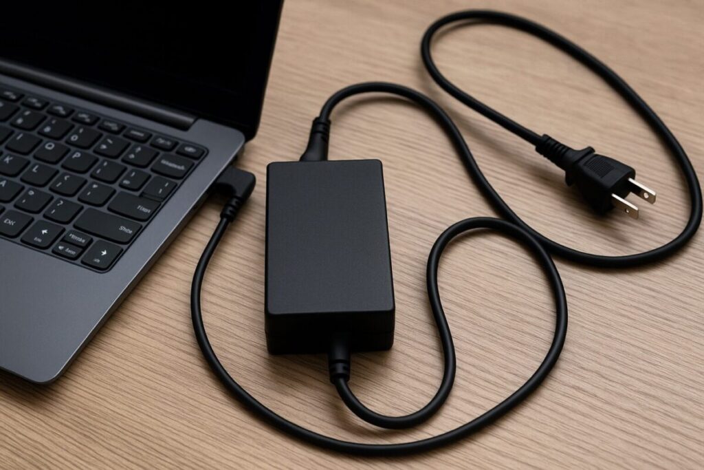 ノートPCの電源はワット数がいくつか？