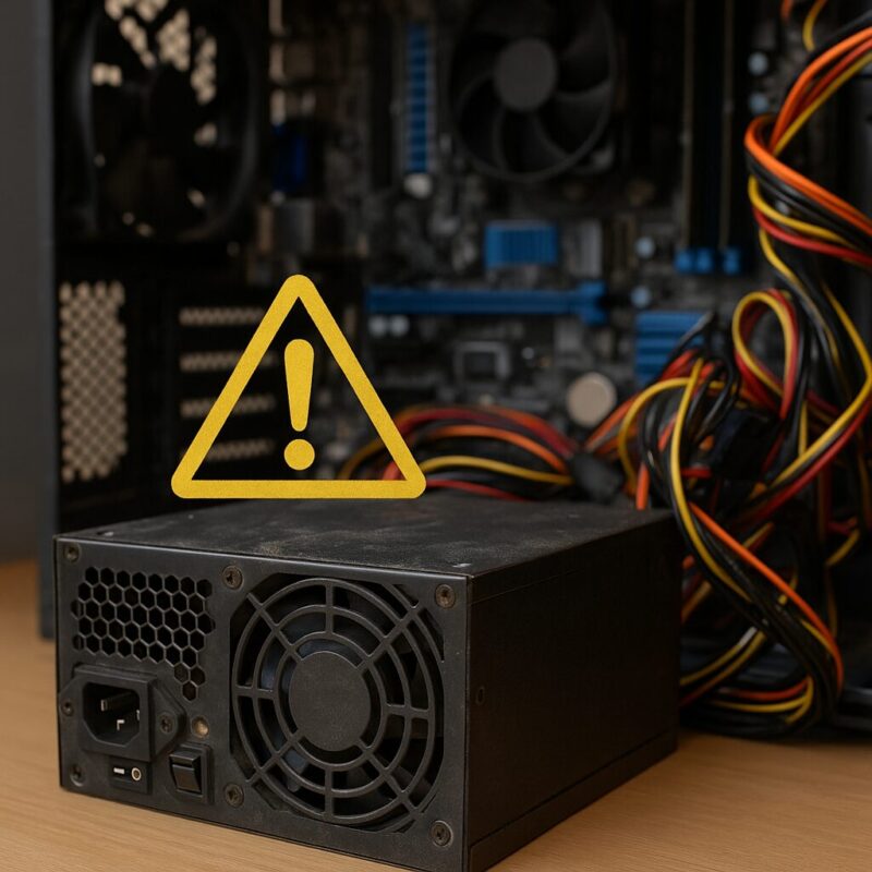 PC電源が壊れる前兆は？電源ユニットの劣化の調べ方