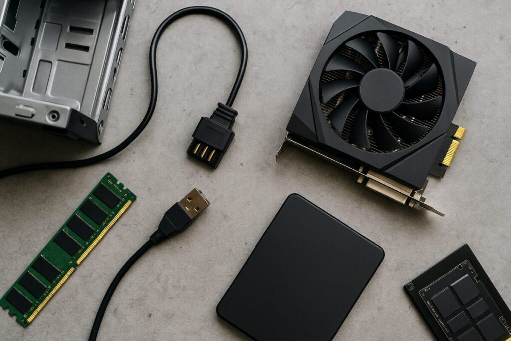 PCパーツは燃えないゴミか