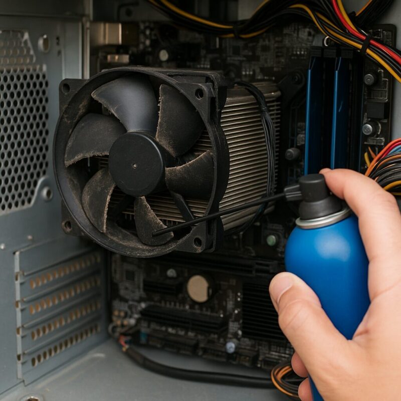 PCのファン掃除のやり方と注意