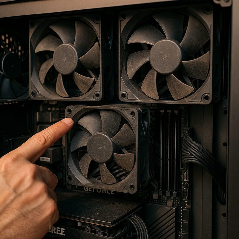 PCのファンがうるさい時の対策