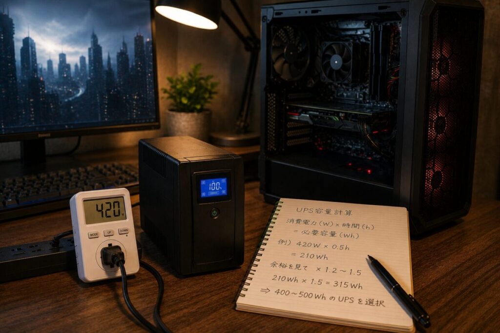 UPS容量計算の基本