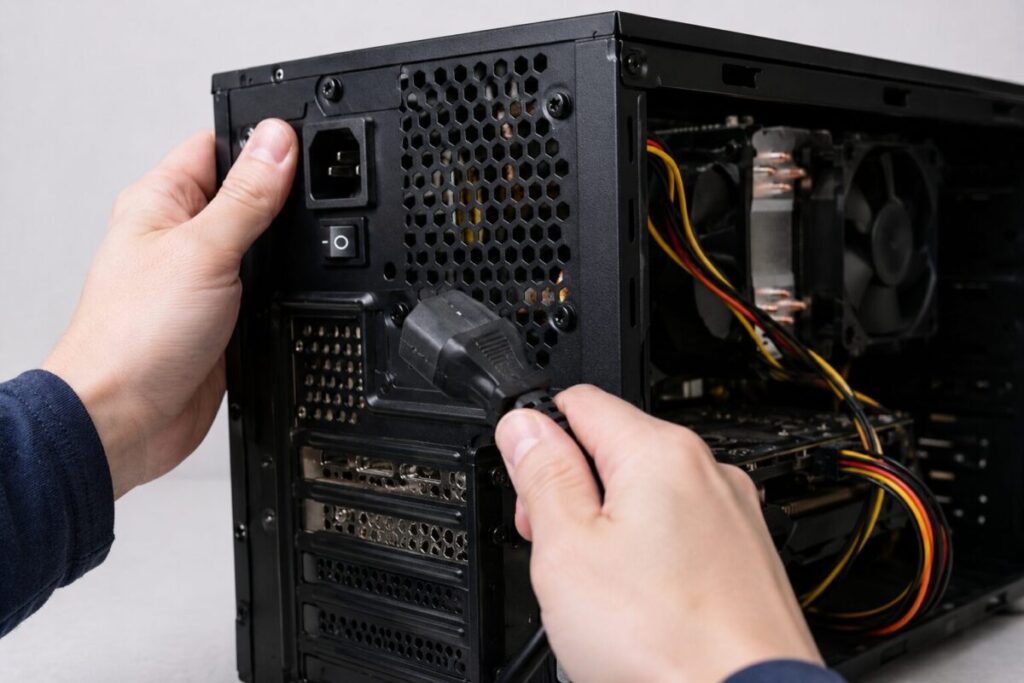 PC電源の見分け方