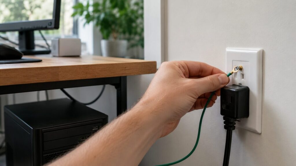 3P電源とアースの必要性