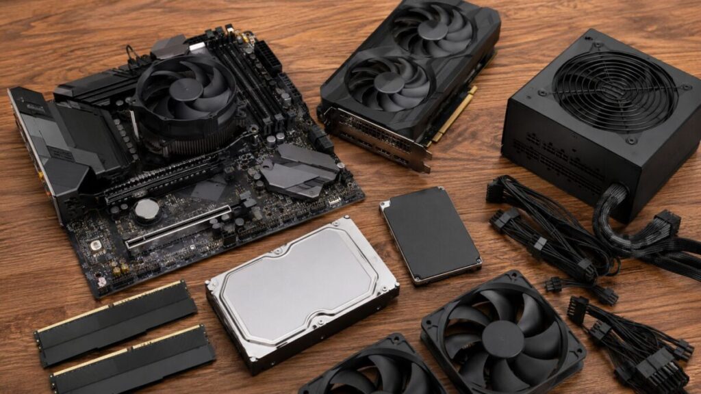 CPUやグラフィックボードなどからPC電源容量を計算するための主要パーツ