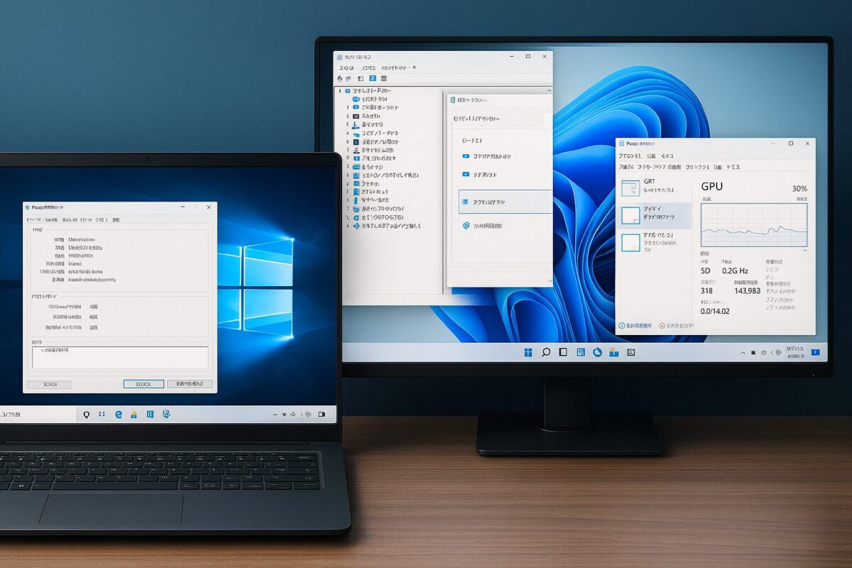 win10とwin11対応グラボ確認手順とドライバー設定解説