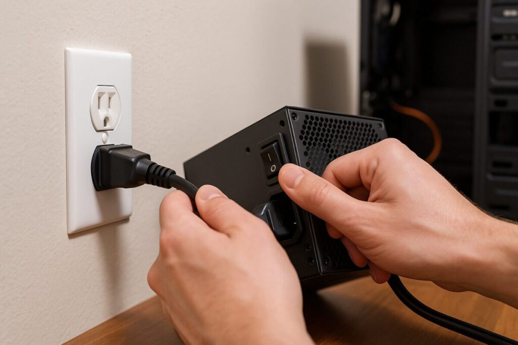 電源が入らないの時の切り分け
