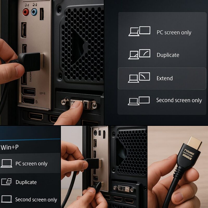 マザーボードのHDMIが映らない時の対処