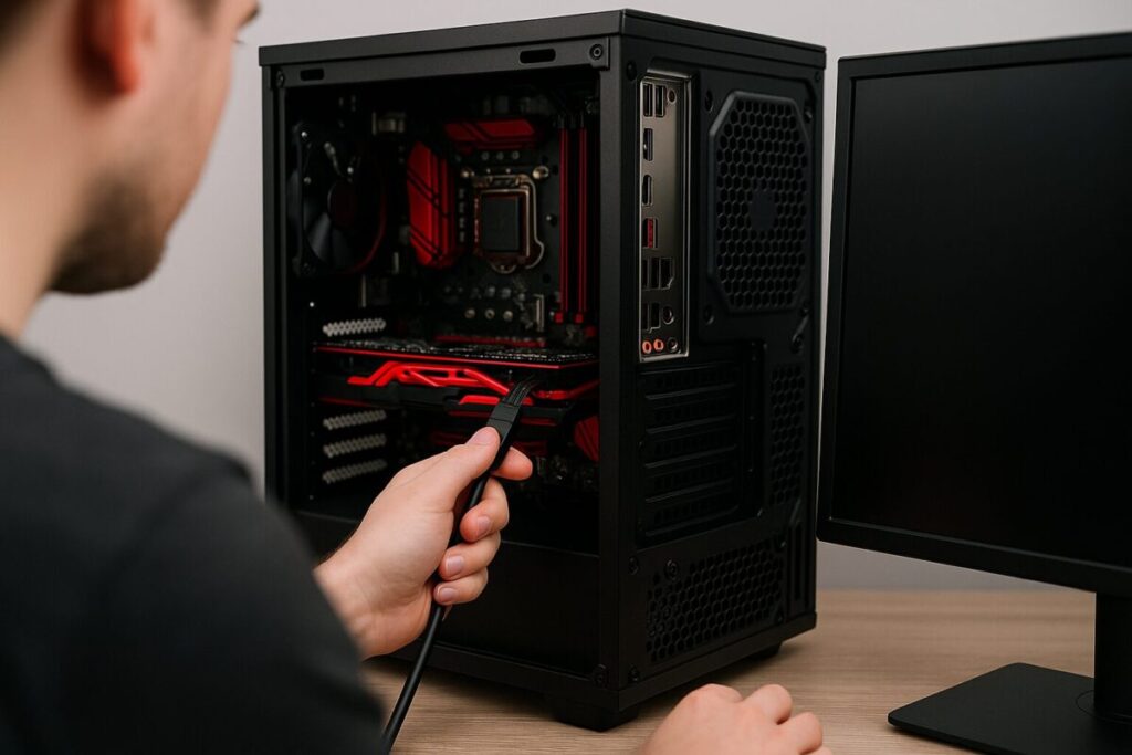 MSIが映らない