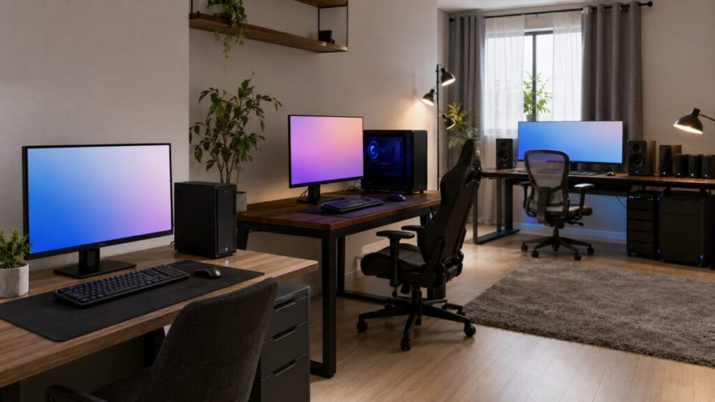 普段使い、ゲーム、高拡張用途で異なる3種類のPC環境